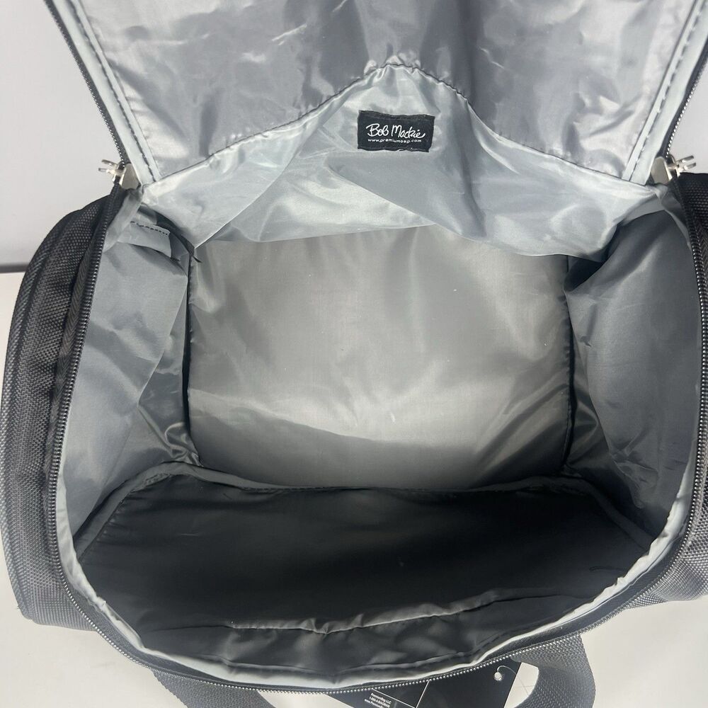Bob Mackie Black Carry On Bag Vintage New With Tags - Picture 9 of 11